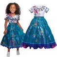 thumbnail image 2 of Disfraz de princesa Encanto para niñas, vestido de Cosplay para fiesta de cumpleaños de Mirabel, disfraz de Carnaval de Madrid Fivean unisex, 2 of 2