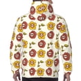 thumbnail image 5 of Hoodies for Men - Sunflowers Skull Long Sleeve Comfrt Men'S Fashion Hoodies & Sweatshirts, Sweatshirts for Men Hoodies Pullover Clothing Clothes with Pouch, 5 of 7