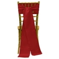 thumbnail image 1 of Ultimate Textile Bridal Satin 8 x 100-Inch Chair Tie Sash Duchess, 1 of 3