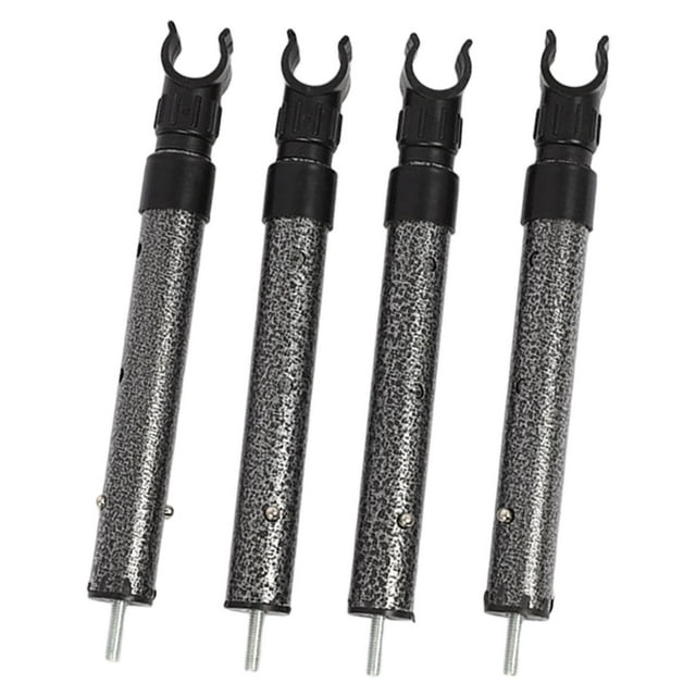 Tabla de mesa para carrito de camping con varillas de soporte y patas telescópicas ajustables y ligeras. Tornillos de 8 mm