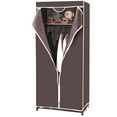 thumbnail image 1 of Costway Portable Clothes Closet Non-woven Fabric Wardrobe Storage Organizer Brown, 1 of 8