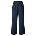 thumbnail image 3 of Weiqiqre Womens Work Pants High Waisted Wide Leg Cargo Pants Baggy Casual Trendy Work Pants with Pockets, 3 of 6