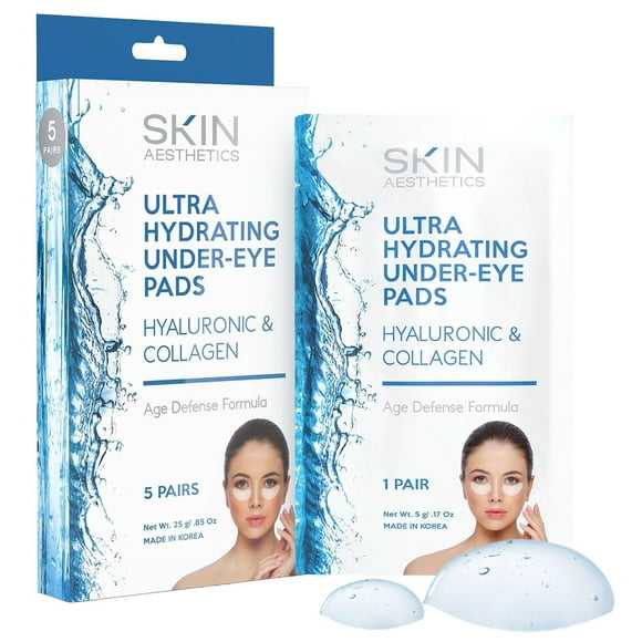 Parches debajo de los ojos con hialurónico y colágeno para estética de la piel, reduce la hinchazón, bolsas y arrugas en los ojos, ultrahidratante, cuidado de la piel coreano probado por dermatólogos,