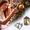 thumbnail image 3 of Inteprter Xmas Metal Stencil Lantern Handmade Templates Mould Crafts Photo Dies Stamps Cards Tools Album Embossing Frame DIY Artesanía Numero 3, 3 of 6