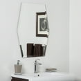 thumbnail image 5 of Decor Wonderland 22 in. x 28 in. Hexagon Beveled Century Modern Bathroom Mirror with Dual Mounting Brackets, 5 of 7