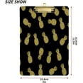 thumbnail image 3 of FMSHPON PineappleGold Love Heart Clipboard Hardboard Wood Nursing Clip Board and Pull for Standard A4 Letter 13x9 inches, 3 of 8