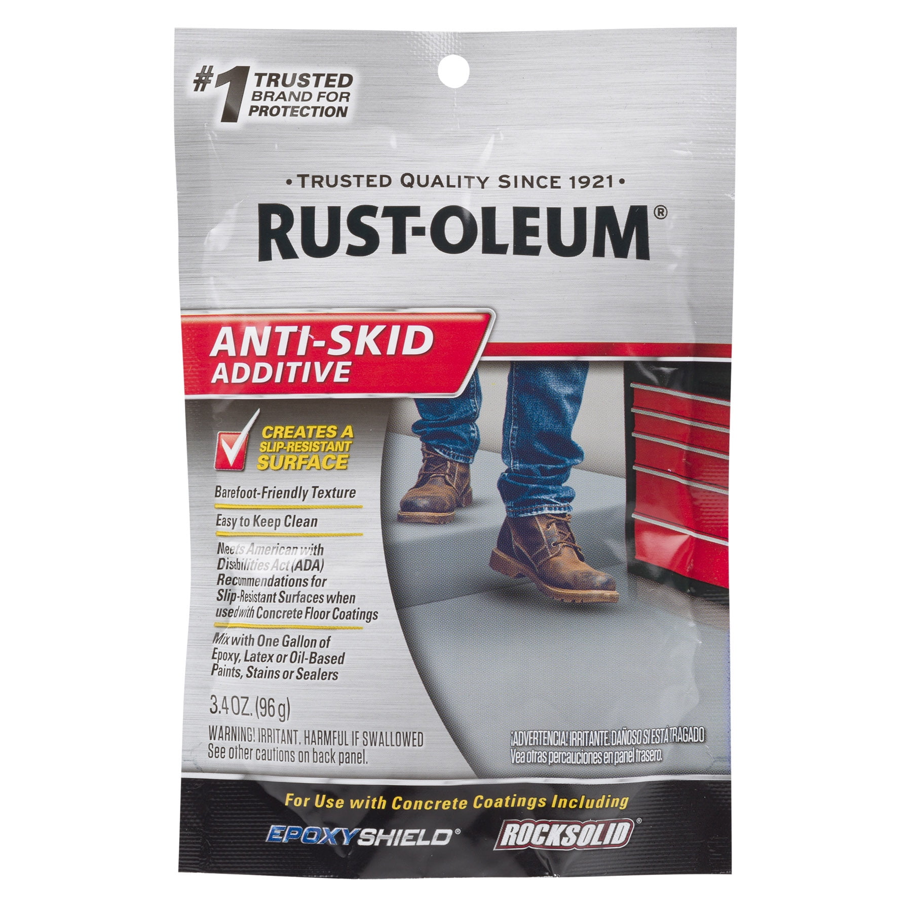 Rust-Oleum Anti-Skid Additive-279847, 3.4 oz pouch