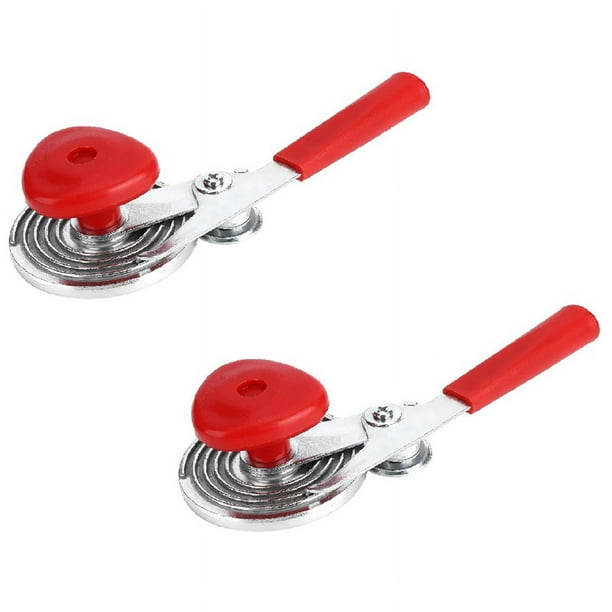 Sellador de Latas Manual PortáTil de 2 Piezas, MáQuina de Coser Sellador de Latas de Plata para Frascos Herramienta de Cocina para el Hogar de Enlatado Manual