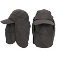 thumbnail image 4 of Chapeau de Soleil, Pêche, Sangles Réglables UV Protection, UV Résistant pour la Protection Solaire Chapeau de Pêche Militaire Vert Taille Libre, 4 of 8