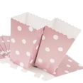 thumbnail image 3 of LABSERRON Popcorn Buckets Party Style Pink White Dots Multi Color 12Pcs 4.5*2.8*2 Inch, 3 of 8