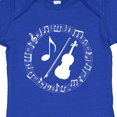 thumbnail image 4 of Inktastic Violin Gift for Violinist Boys or Girls Baby Bodysuit, 4 of 5