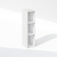 thumbnail image 1 of Furinno Reed 3-Tier Multipurpose Clothing & Closet Storage Organizer Shelf, 8-Inch Width, White, 1 of 1