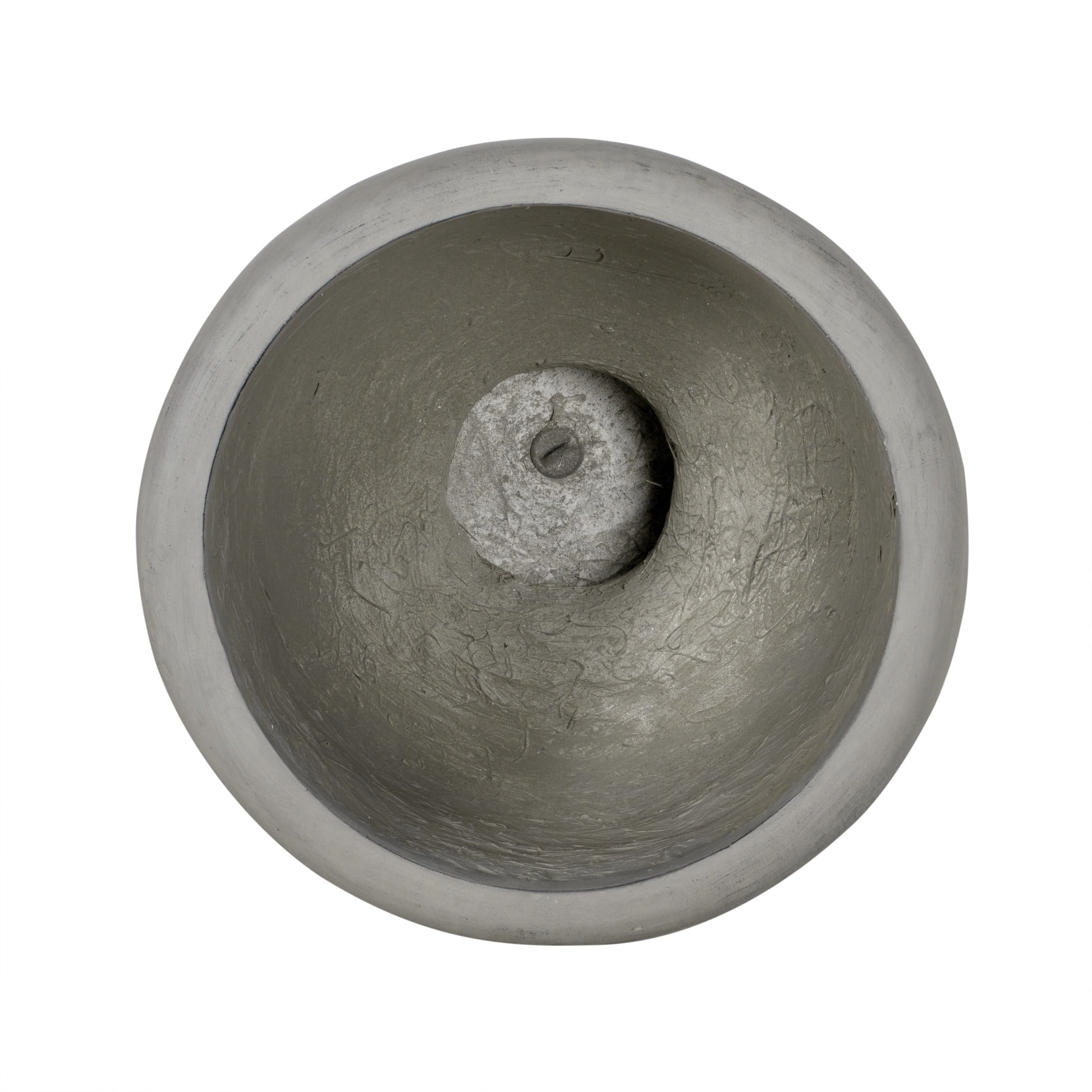 Christopher Knight Home 16" Classical Pedestal Urn Planter, Outdoor Heraldic Flower Pot, Gray