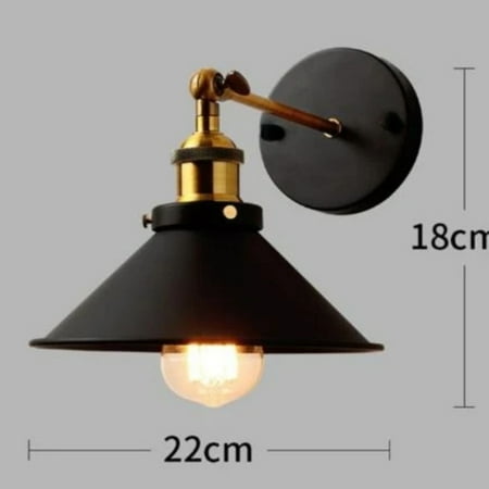 

FPWNGL Enhance Your Space with a Charming Warm Beautiful Inviting Elegant Rustic Vintage Industrial Style Wall Lamp for Cozy Shop Interior Bedroom Bathroom Balcony Aisle Lights