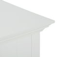 thumbnail image 4 of Simpli Home Acadian Four Drawer Floor Storage Cabinet In Pure White, 4 of 12