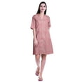 thumbnail image 2 of Moomaya Maternity Summer Clothe Printed Womens Nightgowns Cotton Sleepwear-S-XXL, 2 of 6
