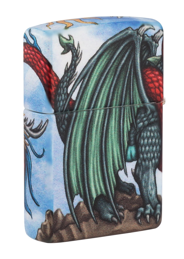 Zippo Dragon Design 540 Color Pocket Lighter