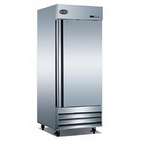 Heavy Duty 23 cu ft Commercial Solid Stainless Steel Reach-In Refrigerator (1 Door)
