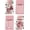 Pink, variant on SM-XLHN Pink Ghost Polka Dot Pumpkin Happy Halloween Kitchen Towels Dish Towels, 18x26 Inch Farmhouse Bat Flower Decoration Hand Towels Set of 4
