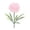 Pink, variant on 1 Pcs Artificial Chrysanthemum Flower with Stem - Pompon Mum for Cemetery, Grave, and Memorial Decor - Outdoor Garden Floral Arrangement for Remembrance (Red)