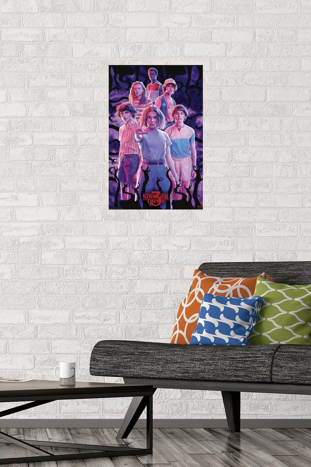 Netflix Stranger Things: Season 3 - Group Wall Poster, 14.725" x 22.375"