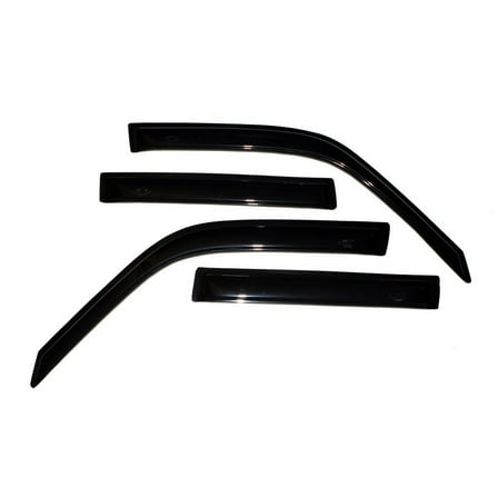 AVS 94016 Ventvisor Outside Mount Window Deflectors for Toyota Land Cruiser 1991-1997 - Smoke