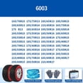 thumbnail image 1 of Yimiti 2Pcs Anti-Skid Chains Car Wheel Tire Chain Snow Socks Winter,6003, 1 of 9
