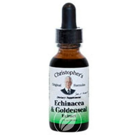 (4 Pack) Christopher's Original Formulas Echinacea & Goldenseal 1 OUNCE