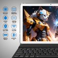 thumbnail image 2 of Tableta 2 En 1 Con Teclado 2024 Últimas Tabletas Android 4+4+128Gb Rom Tableta De 10 Pulgadas Con Soporte De Chip Octa-Core 5+2.4Ghz Wifi 7000Mah Batería Bluetooth 5.0 Gps Hd Pantalla Táctil-Plata, 2 of 5