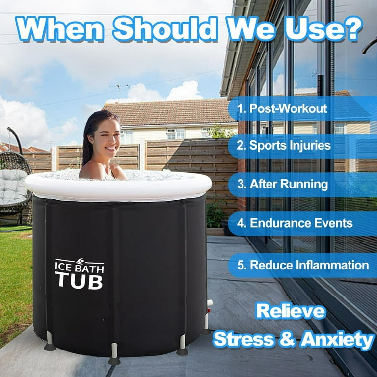 Cold Plunge 85-Gallon Tub with Cover $94.96 After Coupon (Reg. $190) + Free  Shipping - Fabulessly Frugal