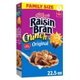 thumbnail image 3 of (3 pack) Kellogg's Raisin Bran Crunch Breakfast Cereal, Family Breakfast, Fiber Cereal, Family Size, Original, 22.5oz Box (1 Box), 3 of 16