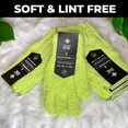thumbnail image 3 of Microfiber Dusting Gloves for Plants : Premium, Gentle, Traps Dust, Washable, Lint Free : Use with Big Leaf Energy ready-to-use spray for houseplants, 3 of 4