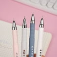 thumbnail image 2 of WLOELOEW Crystal Blue Bear Design Erasable Pen 0.5Mm Tip Heat Activated Ink Plastic Material 12 Pens Set Writing Tool Erasable Pen A, 2 of 3