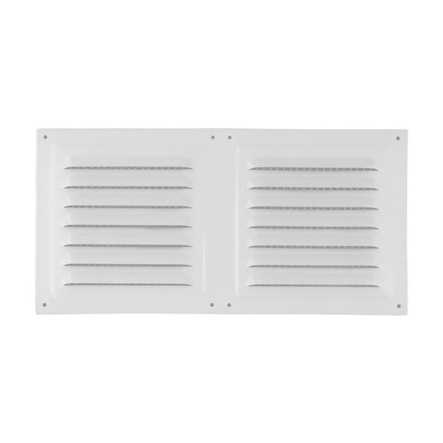 Ventilation Grille With Insect Screen Vent Cover Airflow for Hvac Or Ceiling White