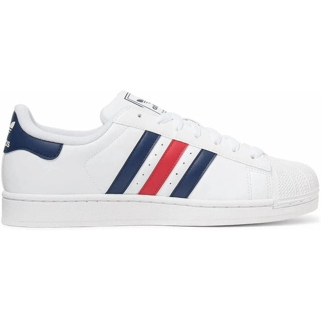 Ad-id-as SUPERSTAR TD JS2037 Footwear White/Blue/Red Men's Women's Sneakers