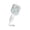 White, variant on Mini Electric Mosquito Swatter Plug-and-Play USB Bug Attracting Lamp Portable Mosquito Killer Lamp Safety Net for Outdoor Gnats, Moths, Fruit Flies,3.8X6.7in(Black)