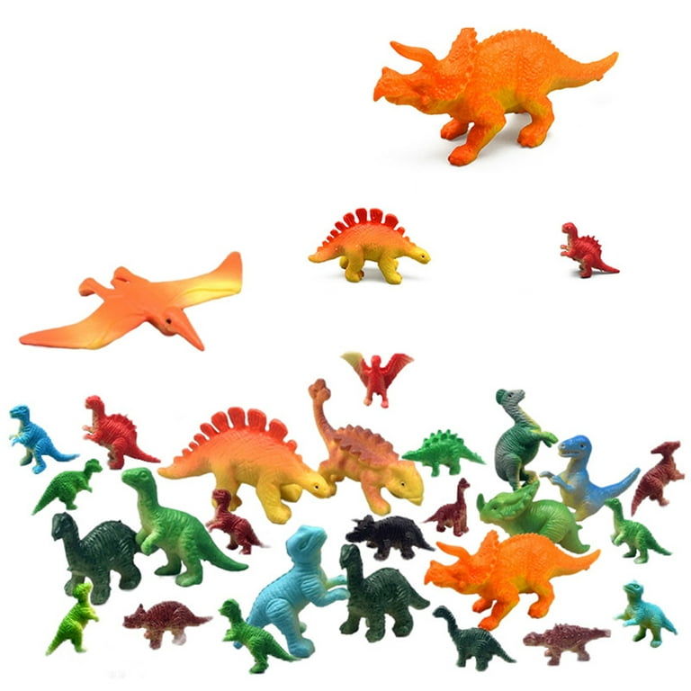 FUNSHOWCASE Educational Realistic Deinonychus Dinosaur Figures Playset  Height 5-inch