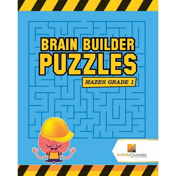 Brain Builder Puzzles: Mazes Grade 1, (Paperback)