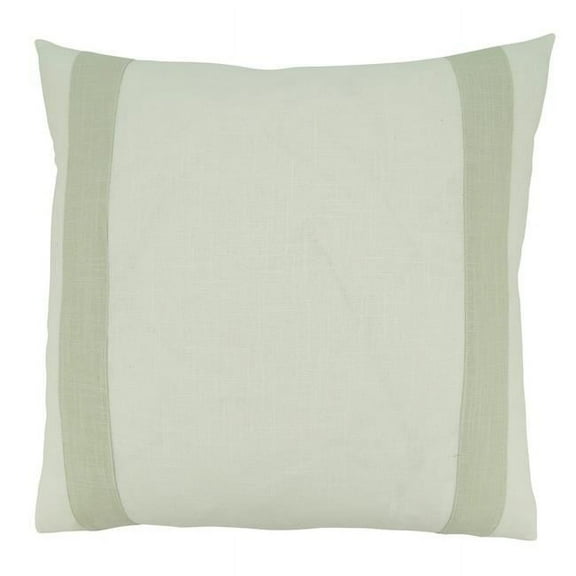 Saro Lifestyle Banded Poly Filled Throw Pillow