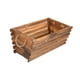 thumbnail image 4 of Maceta rústica de madera para flores, multifuncional, rectangular, para decoración del hogar y el jardín. Tamaño l, 4 of 9
