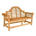 thumbnail image 3 of Anderson Teak Marlborough 2-Seater Bench, 3 of 3