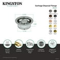 thumbnail image 4 of Kingston Brass BS3002 Garbage Disposal Flange in Polished Brass, 4 of 5