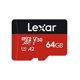 thumbnail image 2 of Lexar 64GB Tarjeta Micro SD, Tarjeta de Memoria Flash MicroSDXC con Ad, 2 of 2
