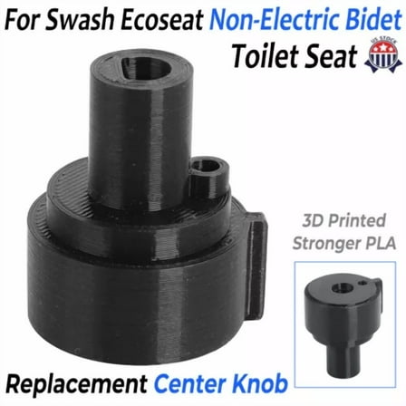 Replacement Knob For Brondell Non-Electric Bidet Toilet Seat Center Knob Durable