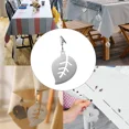 thumbnail image 5 of Juego de 8 Pesas para Mantel, Pesas para Mantel para Exteriores, Colgantes para Mantel de Hojas de Acero Inoxidable con Clips, para jardín, Familia, Camping, Restaurante, 5 of 5