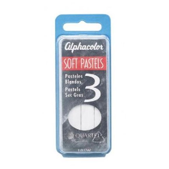 Acco QT105W Pastels Mous Blancs 3-Set