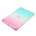 thumbnail image 5 of Rainbow Translucent Back Cover Case for Apple iPad Mini (5th Generation) & iPad Mini 4/3/2/1 (7.9 Inch) Tablet - TECH CIRCLE Slim Thin Lightweight Case Protective Cute Back Cover (Pink Green), 5 of 7