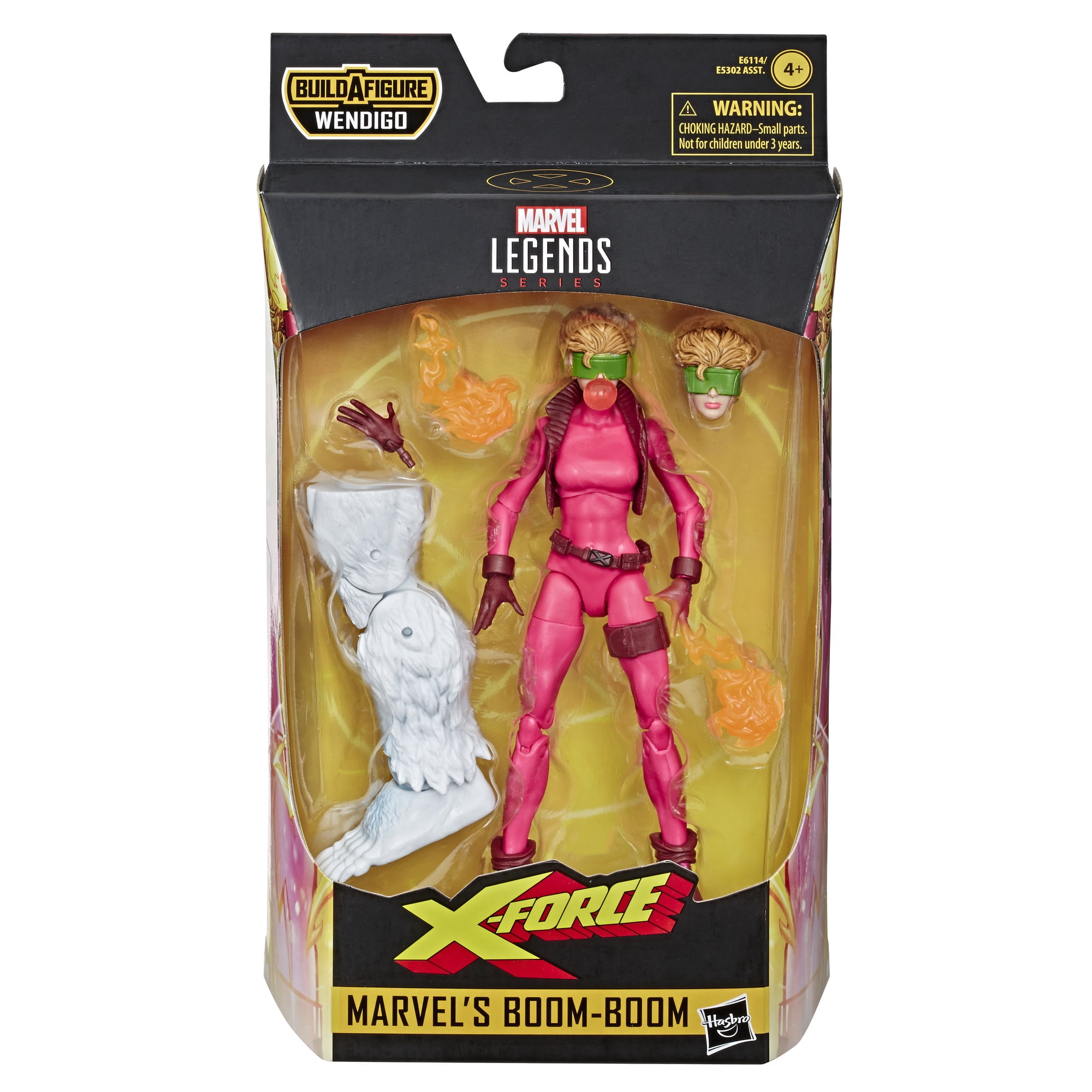 Hasbro Marvel Legends Series 6-inch Collectible Action Figure Marvel’s Boom-Boom Toy