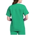 thumbnail image 3 of ScrubZone by Landau Unisex V-Neck Scrub Top, Style 71221, 3 of 6