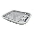thumbnail image 2 of SAMMART 12L (3.17 Gallon) Collapsible Dish Drainer with Swivel Spout Foldable Drying Rack - Portable Dinnerware Organizer - Space Saving Kitchen Storage Tray, 2 of 6